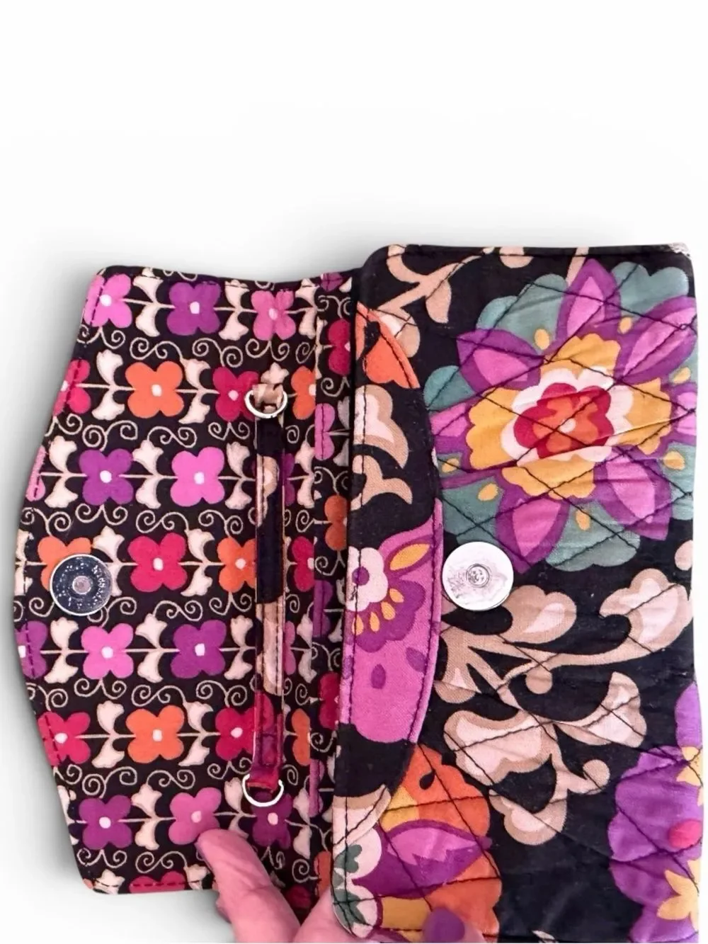 Vera Bradley Wallet “Suzani” Snap Wallet